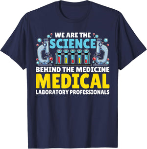 Happy lab week 2026 Phlebotomist Laboratory Week 2026 T-Shirt - T-Shirt | Navy