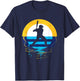 Milwaukee Baseball Sunset Wisconsin State Logo T-Shirt - T-Shirt | Navy