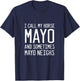 Mayo Neighs Joker and Comedian T-Shirt - T-Shirt | Navy