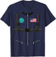 Astronaut Costume Halloween Kids boys Men Women Space planet T-Shirt - T-Shirt | Navy