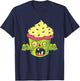 Halloween Zombie Cupcake Muffin Monster Foodie Deserts T-Shirt - T-Shirt | Navy