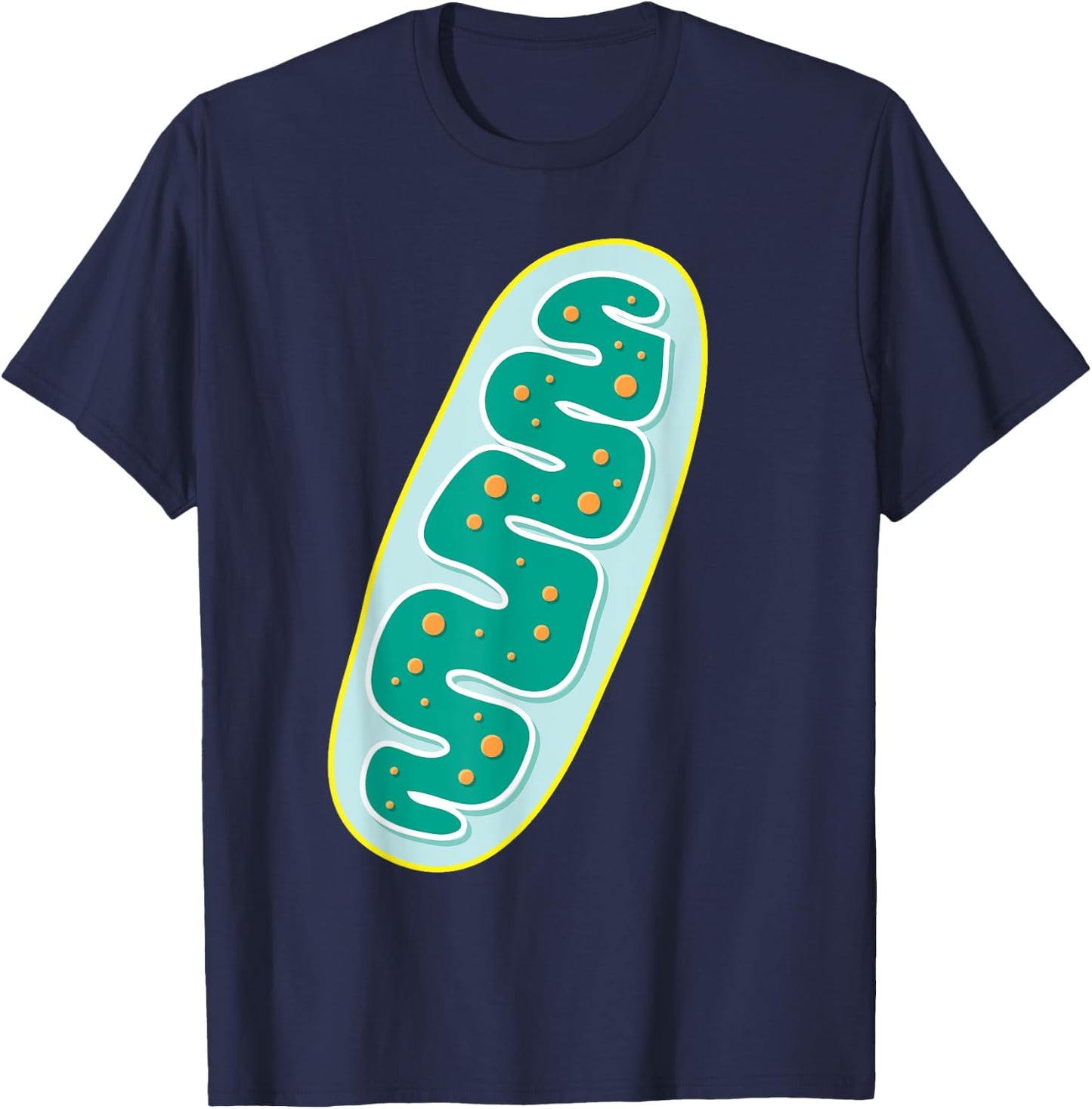 DIY Mitochondria Costume Funny Biology Teacher Halloween T-Shirt - T-Shirt | Navy