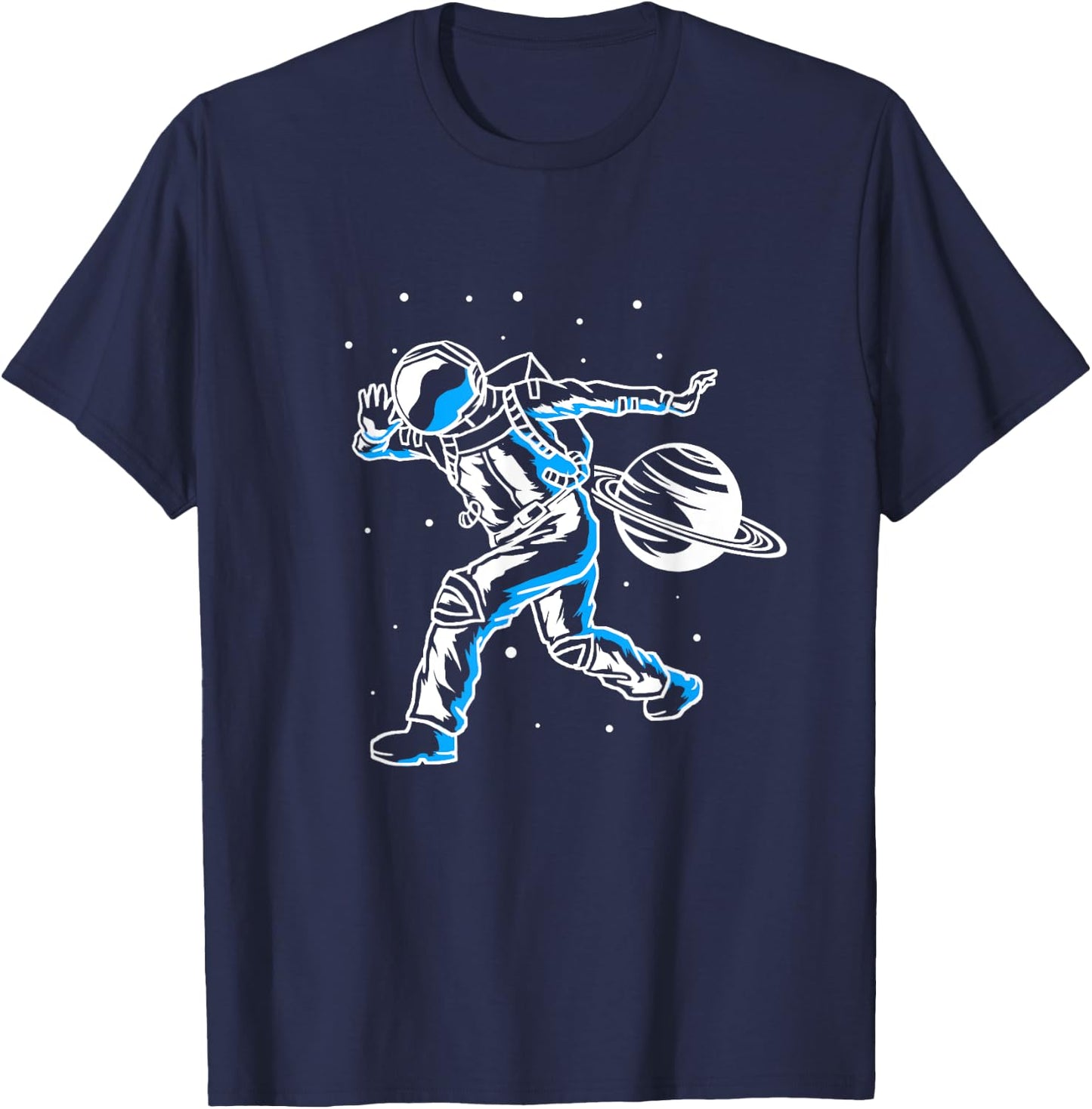 Astronaut Space Martial Arts Brazilian Dance Capoeira T-Shirt - T-Shirt | Navy