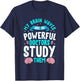 My Brain Waves Are So Powerful Doctors Study Them Epilepsy T-Shirt - T-Shirt | Navy