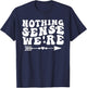 Nothing makes sense when we're apart Groovy couples T-Shirt - T-Shirt | Navy