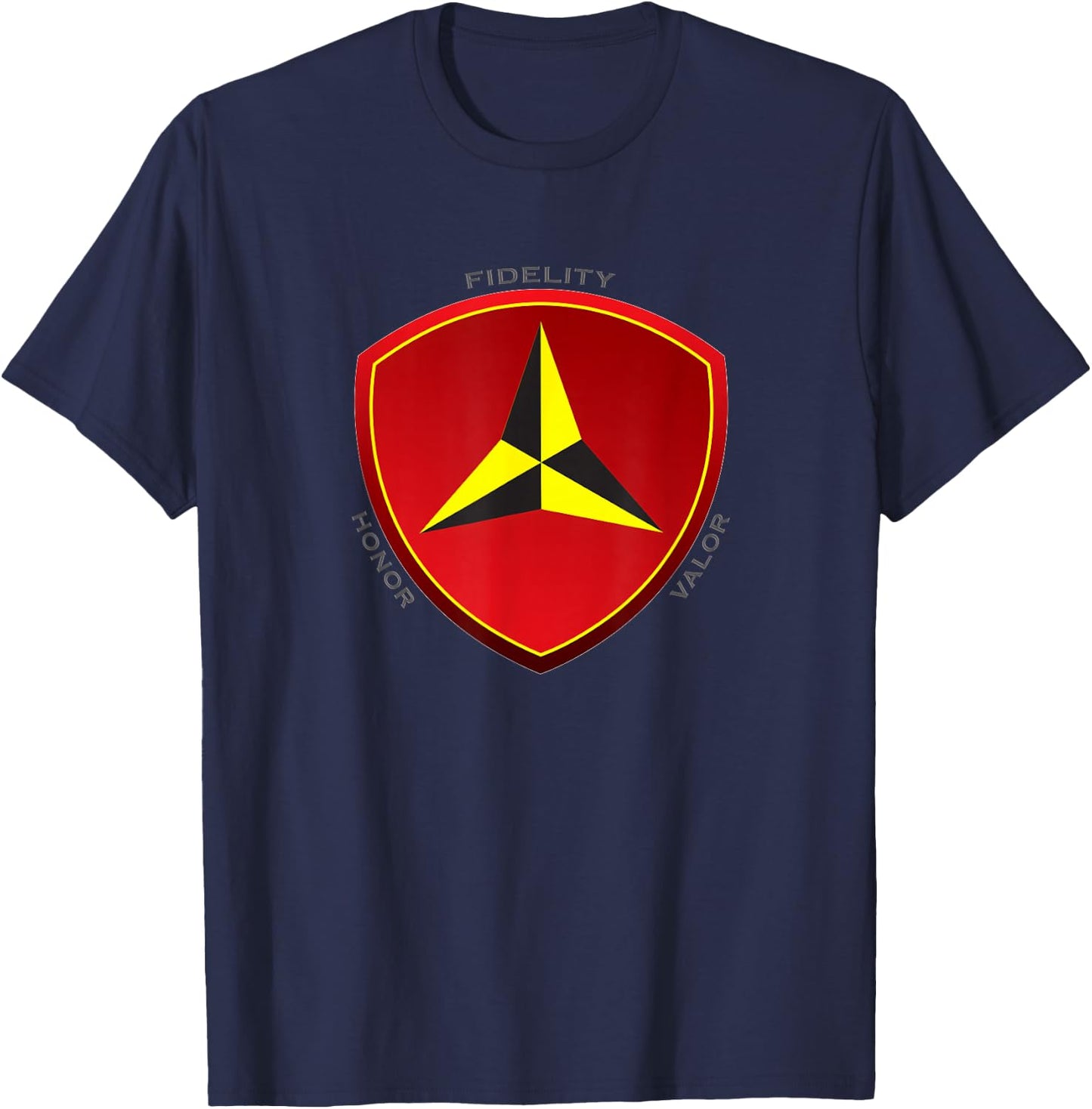 U. S. Marine Corps EGA 3rd Division T-Shirt - T-Shirt | Navy