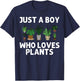 Cool Plant For Boys Kids Pot Gardener Plant Lover Gardening T-Shirt - T-Shirt | Navy
