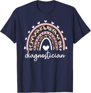 Educational Diagnostician Rainbow Educational Diag T-Shirt - T-Shirt | Navy