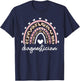 Educational Diagnostician Rainbow Educational Diag T-Shirt - T-Shirt | Navy