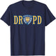 Corner Gas Dog River Police Department - Black, Small, Classic Fit, , Short Sleeve, -Adults T-Shirt - T-Shirt | Navy
