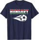 Hungary Soccer Fans Jersey - Hungarian Flag Football Lovers T-Shirt - T-Shirt | Navy