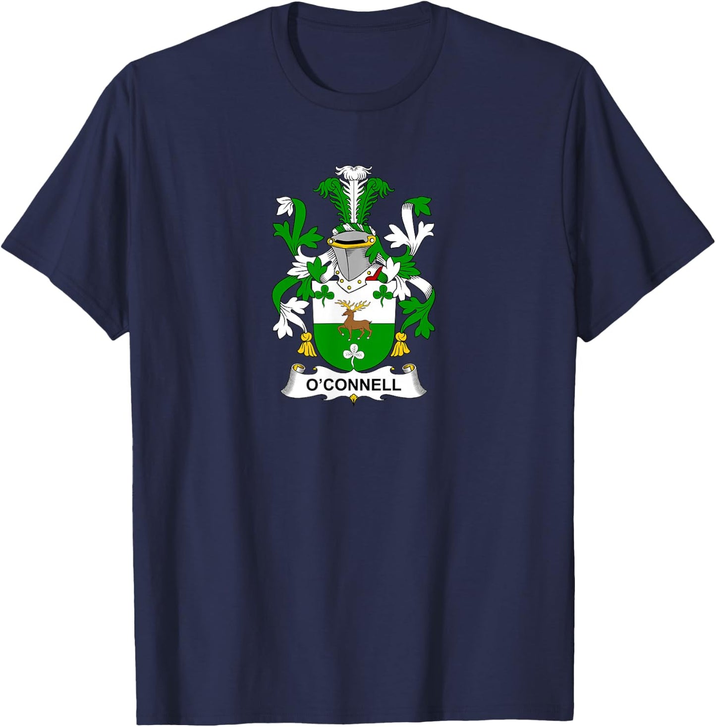 O'Connell Coat of Arms - Family Crest Shirt T-Shirt - T-Shirt | Navy