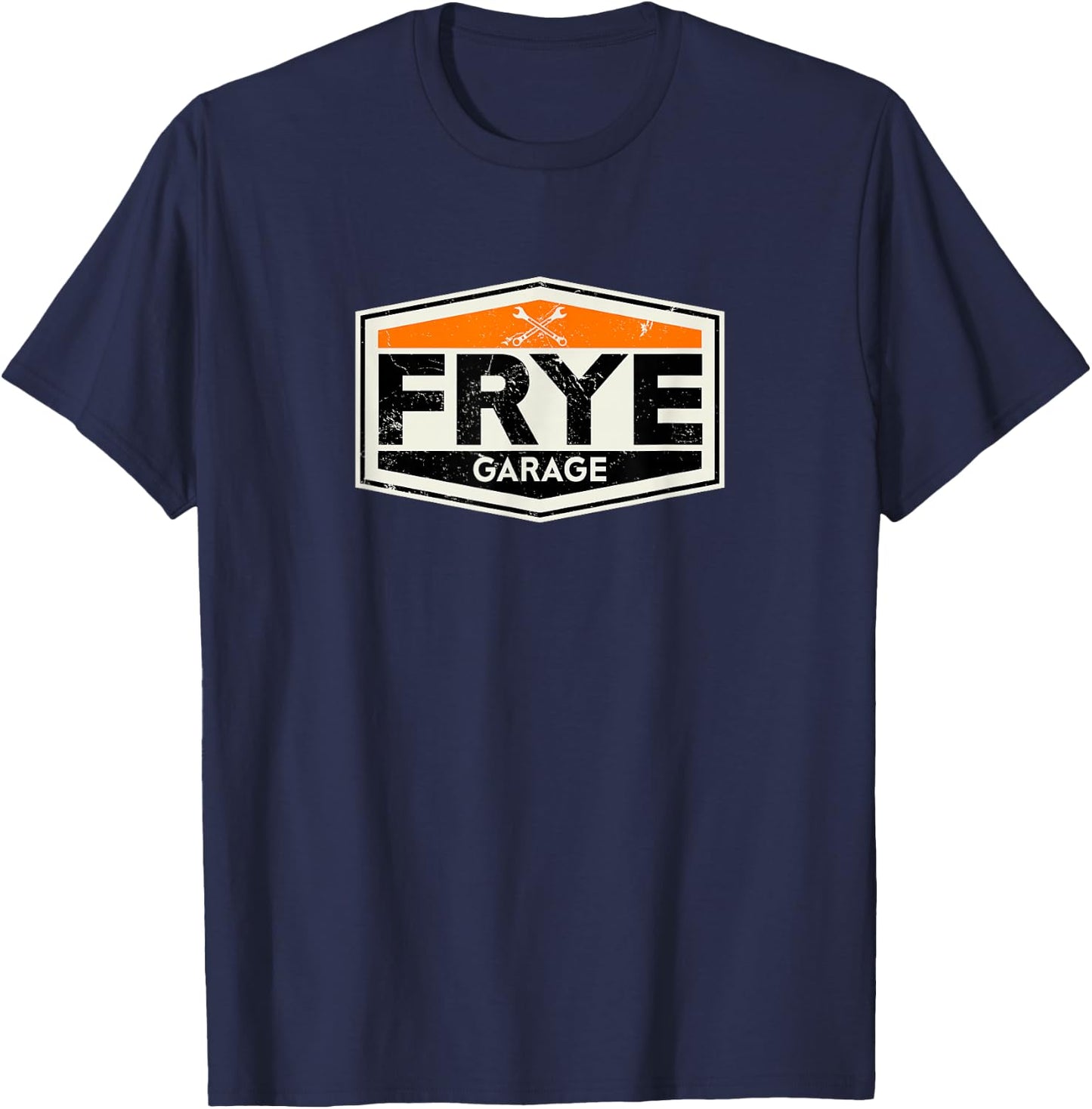 Frye Garage Gift Shirt for Last Name Frye T-Shirt - T-Shirt | Navy