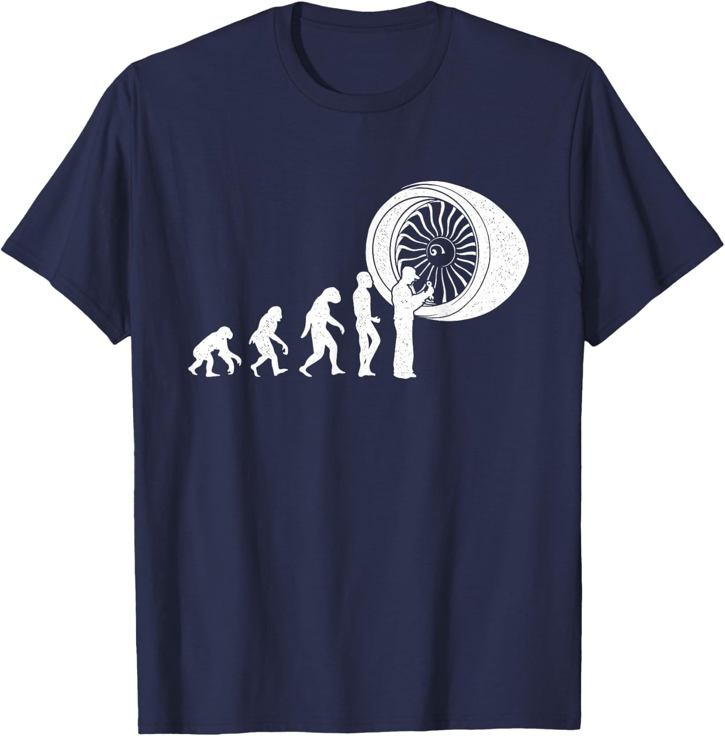 Aircraft Maintenance - Airplane Mechanic Aviation Technician T-Shirt - T-Shirt | Navy