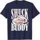 Shuck Buddy Oysters T-Shirt - T-Shirt | Navy