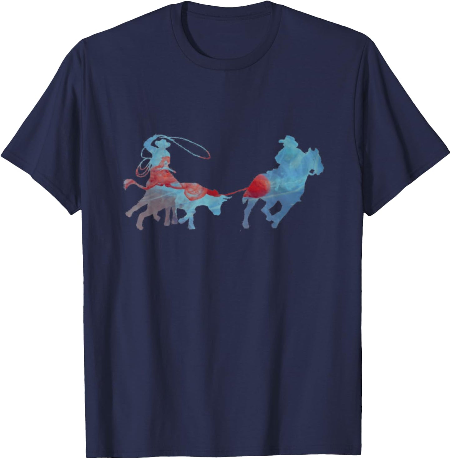 Team Roping T-Shirt - T-Shirt | Navy