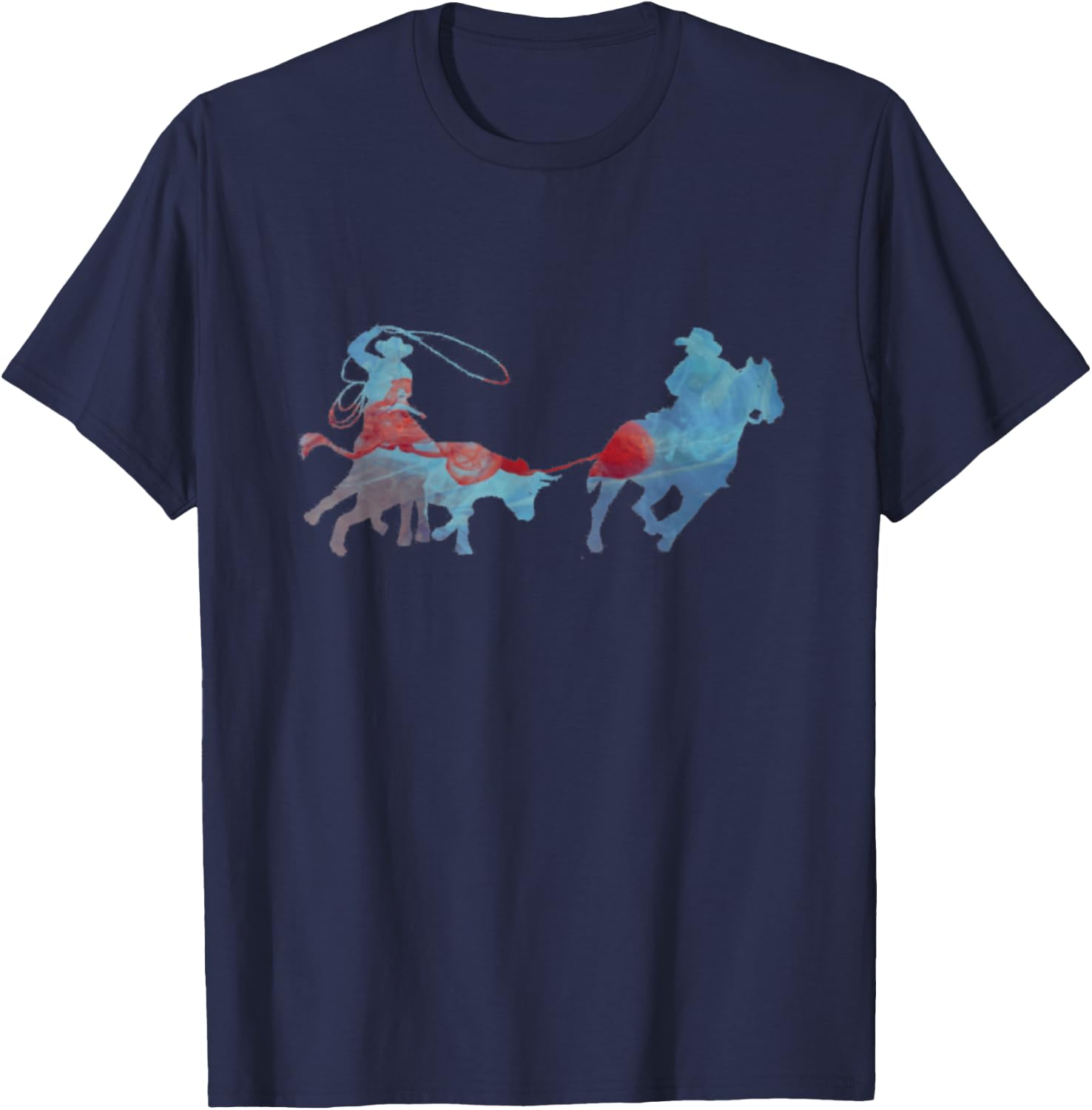 Team Roping T-Shirt - T-Shirt | Navy
