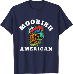 Moor - Moorish American God Body Of Melanin T-Shirt - T-Shirt | Navy