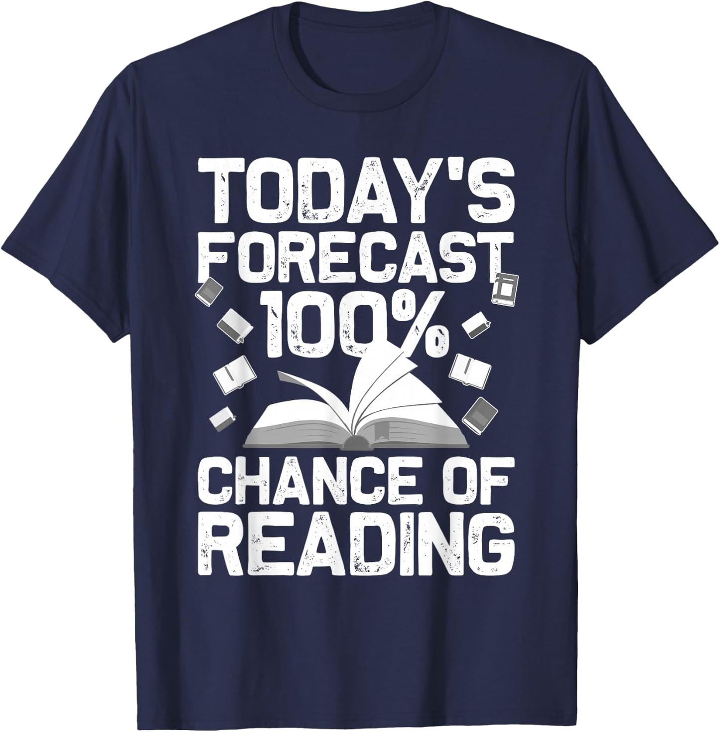 Funny Reading Art Women Bookworm Reading Book Lovers T-Shirt - T-Shirt | Navy