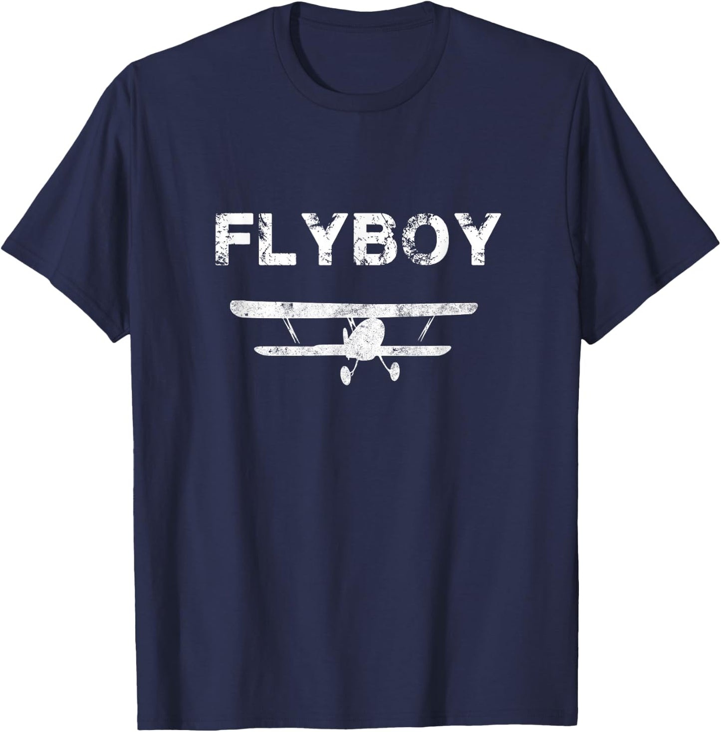 Flyboy Airplane Pilot T-Shirt - T-Shirt | Navy