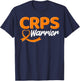 CRPS Warrior Complex Regional Pain Syndrome Novelty T-Shirt - T-Shirt | Navy