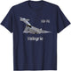 Test aircraft XB-70 T-Shirt - T-Shirt | Navy
