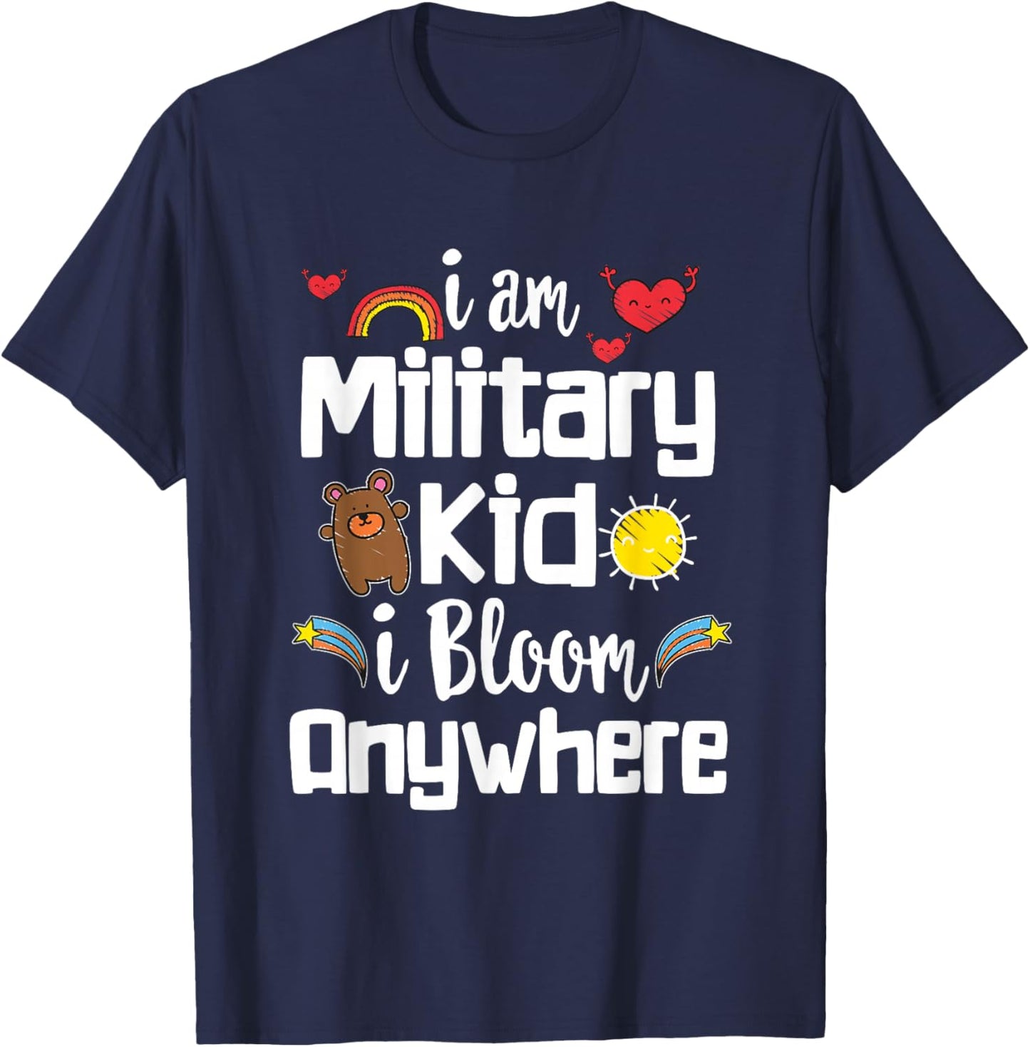 Purple Up Military Child month, Purple Military kid T-Shirt - T-Shirt | Navy