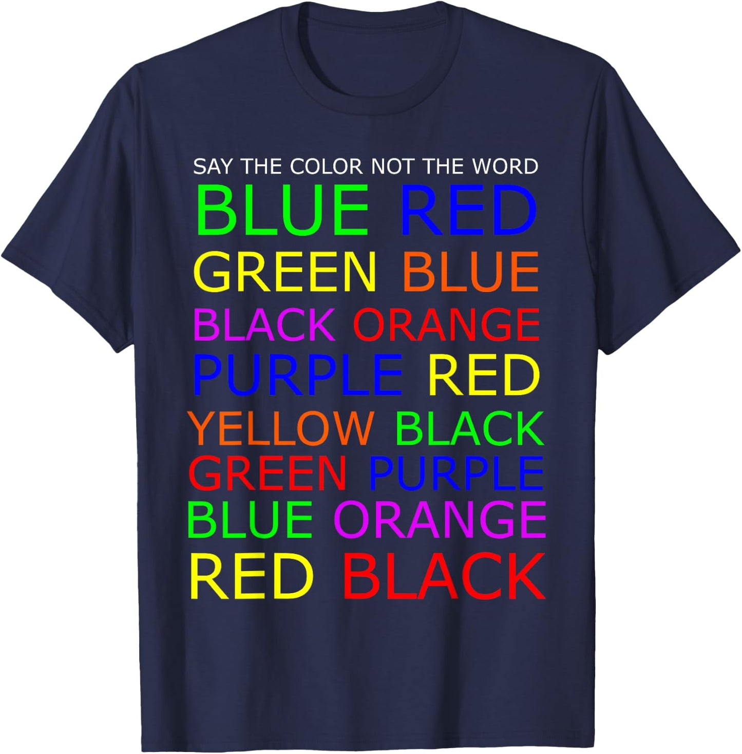 Neuroscience Brain Teaser Fun Science Teacher Men Women Gift T-Shirt - T-Shirt | Navy