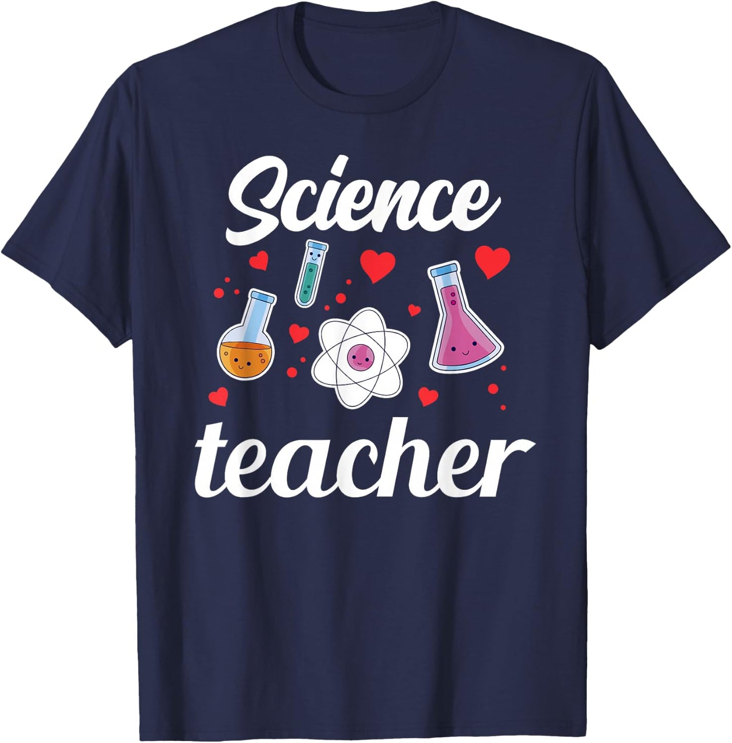Science Teacher Job Sciences Scientist T-Shirt - T-Shirt | Navy
