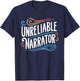 Unreliable Narrator T-Shirt - T-Shirt | Navy