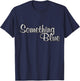 Funny Bride Something Blue Wedding Engagement Bridal Shower T-Shirt - T-Shirt | Navy