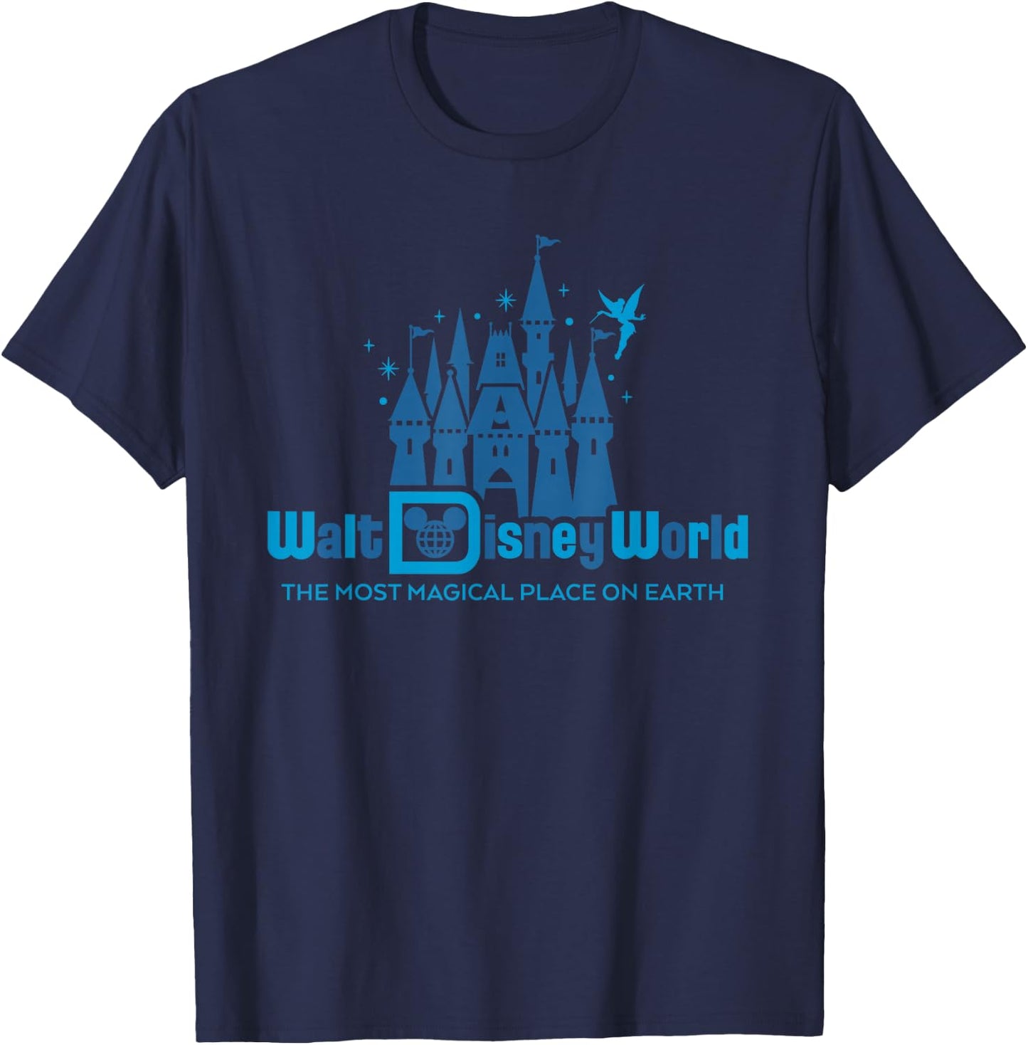 Walt Disney World 50th Anniversary The Most Magical Place T-Shirt - T-Shirt | Navy