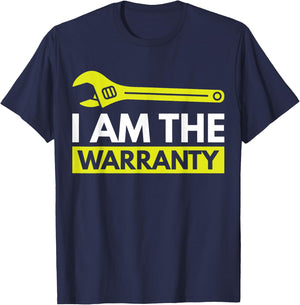 I Am The Warranty T-Shirt - T-Shirt | Navy
