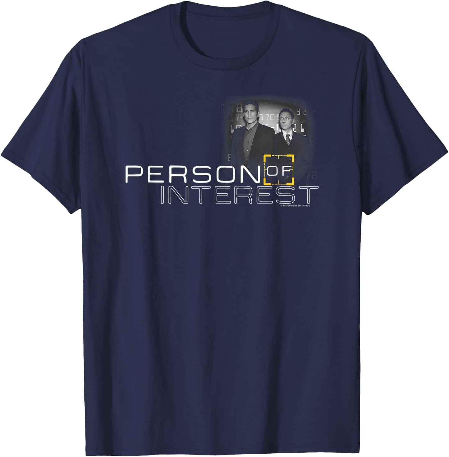 Person of Interest Logo T-Shirt - T-Shirt | Navy