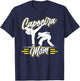 Capoeira Mom Hobby Trainer Brazil Martial Arts Mother Mommy T-Shirt - T-Shirt | Navy