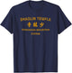 Shaolin Kung Fu Chinese Martial Arts T-Shirt - T-Shirt | Navy