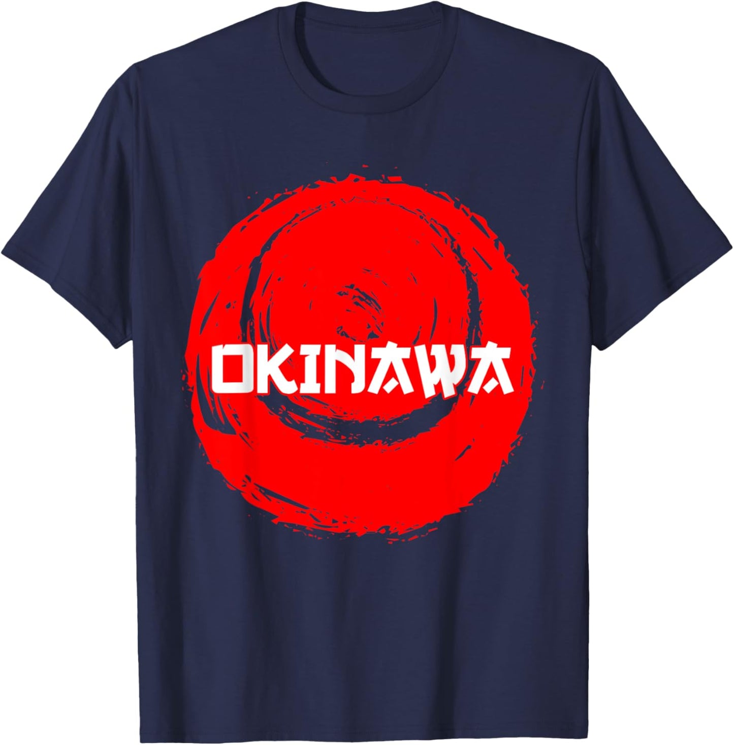 Okinawa Japan Uchinanchu Flag I Love Miss Okinawa Okinawan T-Shirt - T-Shirt | Navy