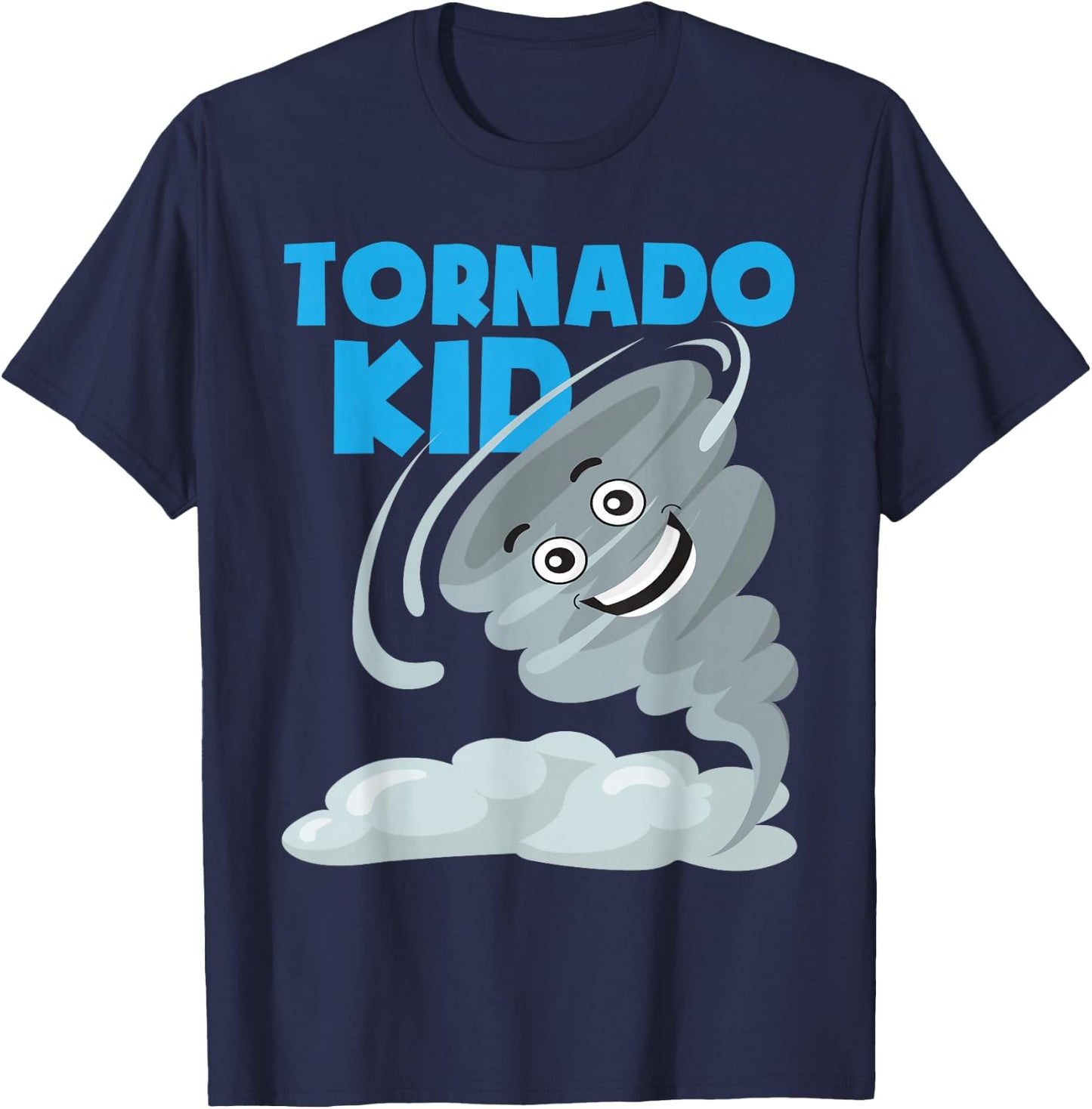 Tornado Kid - Storm Hunter Hurricane Chaser Meteorology T-Shirt - T-Shirt | Navy