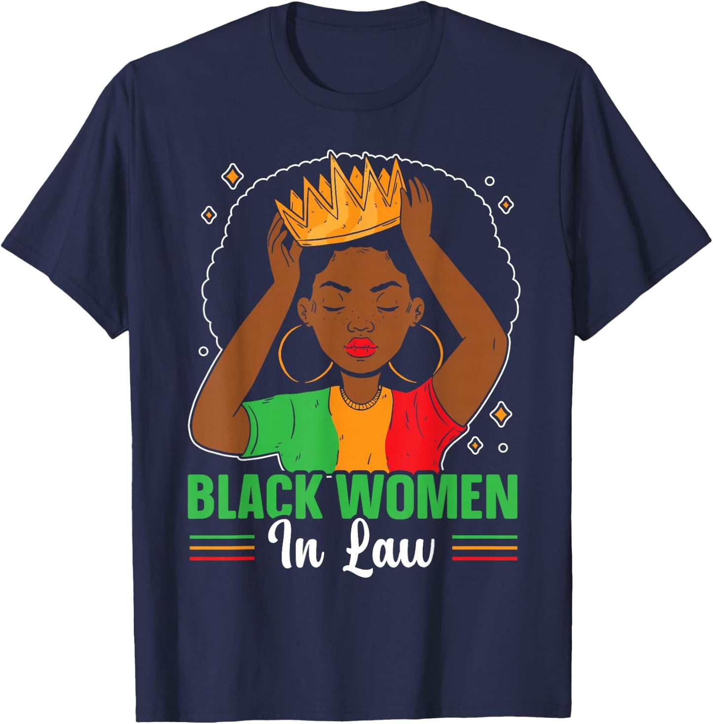 Black History Month Black Pride Law Attorney Black Lawyer T-Shirt - T-Shirt | Navy