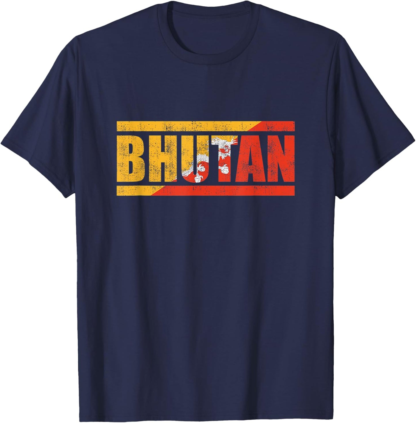 Bhutan T-Shirt - T-Shirt | Navy
