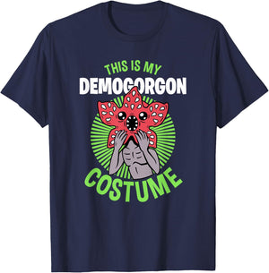 Stranger Things Halloween This is My Demogorgon Costume T-Shirt - T-Shirt | Navy