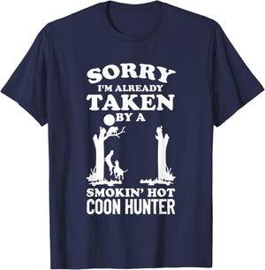 Coon Hunting Coonhounds Coon Hunters T-Shirt - T-Shirt | Navy