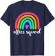 Office Squad Administrative Gifts Assistant School Secretary T-Shirt - T-Shirt | Navy