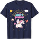 Unicorn with Wings Daddy's Sunshine Daddy's Favorite T-Shirt - T-Shirt | Navy