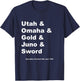 D-Day 75th Anniversary Shirt | Normandy D-Day Beaches T-Shirt - T-Shirt | Navy