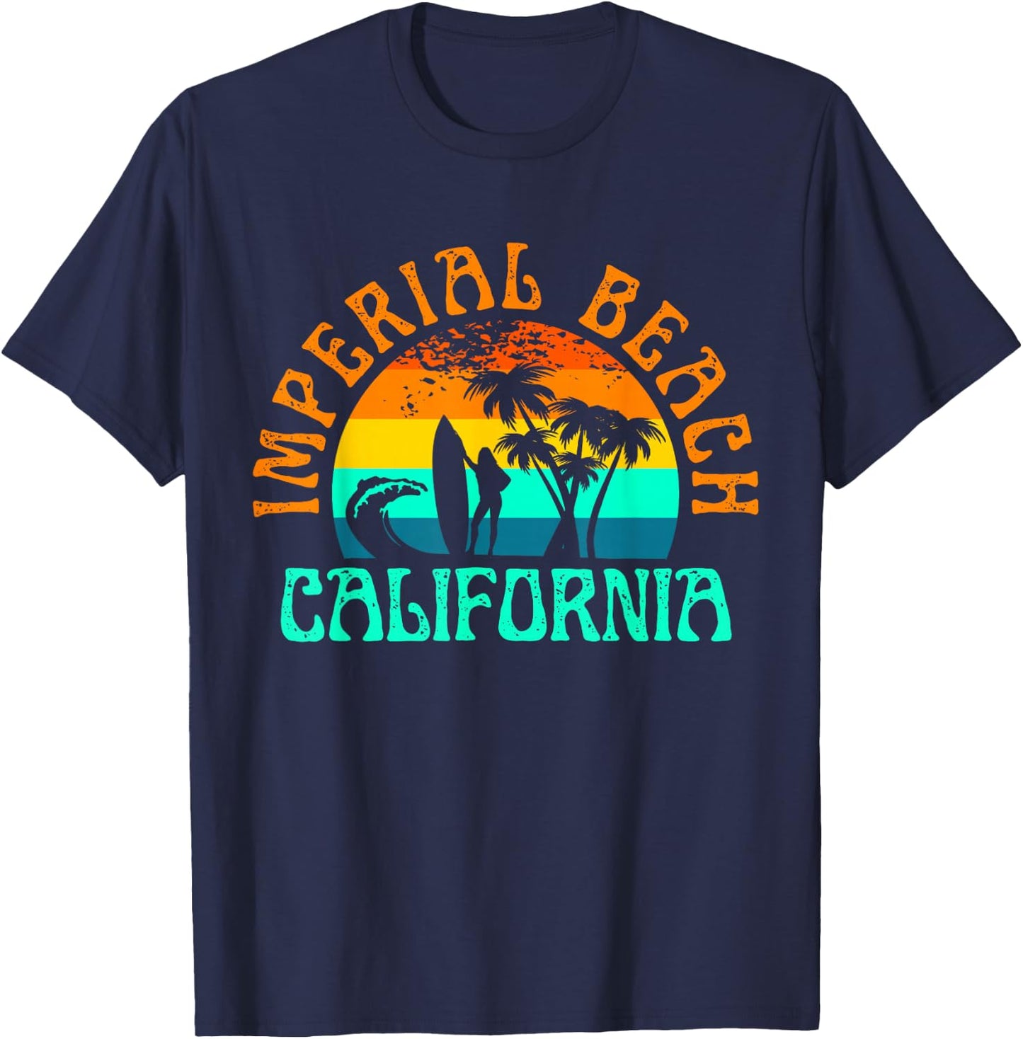 Imperial Beach T-Shirt - T-Shirt | Navy