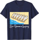 Six Geese a Laying 12 Days Christmas Song Funny Xmas Gift T-Shirt - T-Shirt | Navy