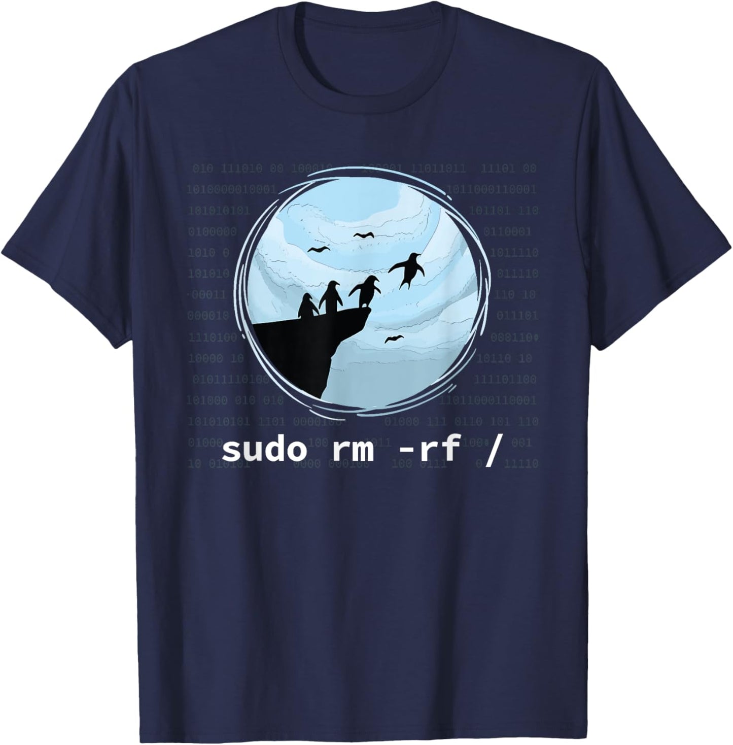 Sudo RM RF T-Shirt - T-Shirt | Navy