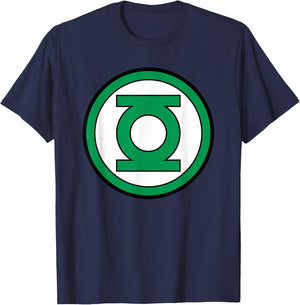 Green Lantern Large Logo T-Shirt - T-Shirt | Navy