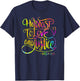 Hold Fast To Love and Justice - Christian - Hosea 12 - Bible T-Shirt - T-Shirt | Navy